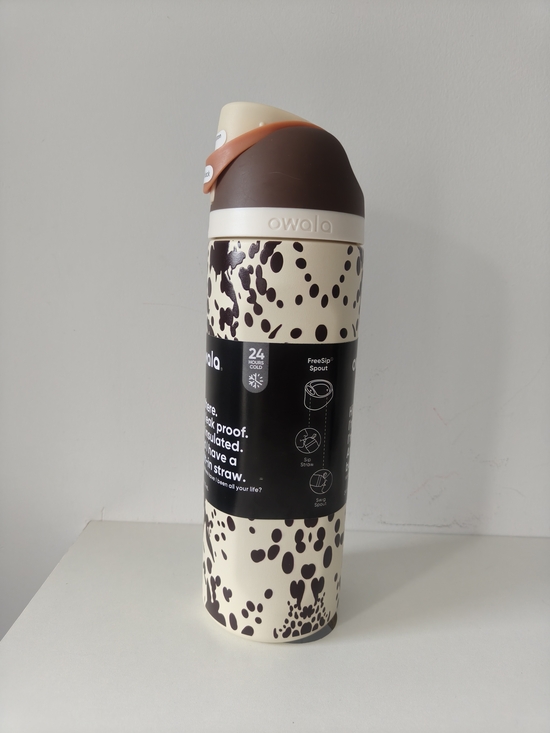 owala Other - New Owala Color Drop 24oz FreeSip Cowgirl Core Cow Print Insulated Water Bottle